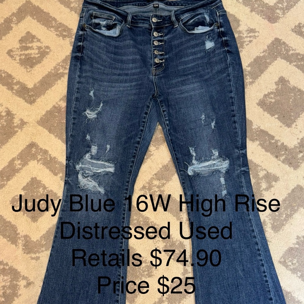Judy Blue Distressed 16W